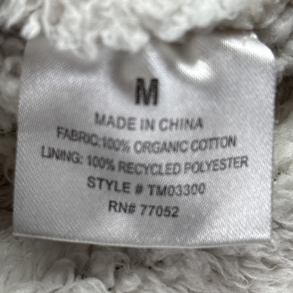 Tread 4 Thought‎ Men's Shirt Jacket , M  Gray Sustainable Apparel Fleece Linned - Picture 7 of 13